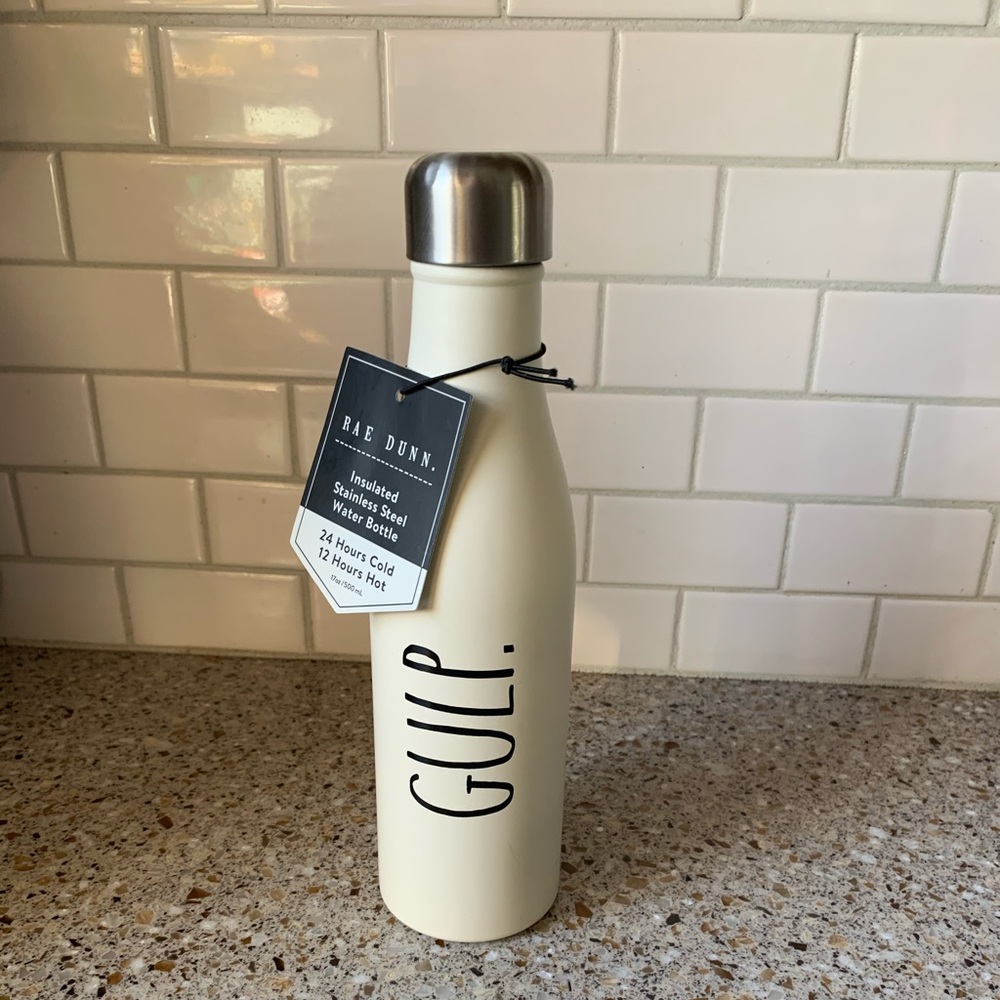 Rae Dunn Gulp. Water bottle